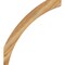 Ekena Millwork 6"W x 32"D x 36"H Thorton Rough Sawn Knee Brace, Western Red Cedar BRC06X32X36THR00RWR - alternate 4